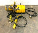 Budgit 113454-5 Chain Hoist 2000Lb 1 Ton 5' 8FPM 3PH 1/2HP Push Button Control