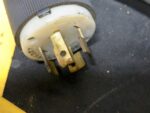 Budgit Chain Hoist 113454-10 2000lb 1 Ton Hook 3Phase Pushbutton Control