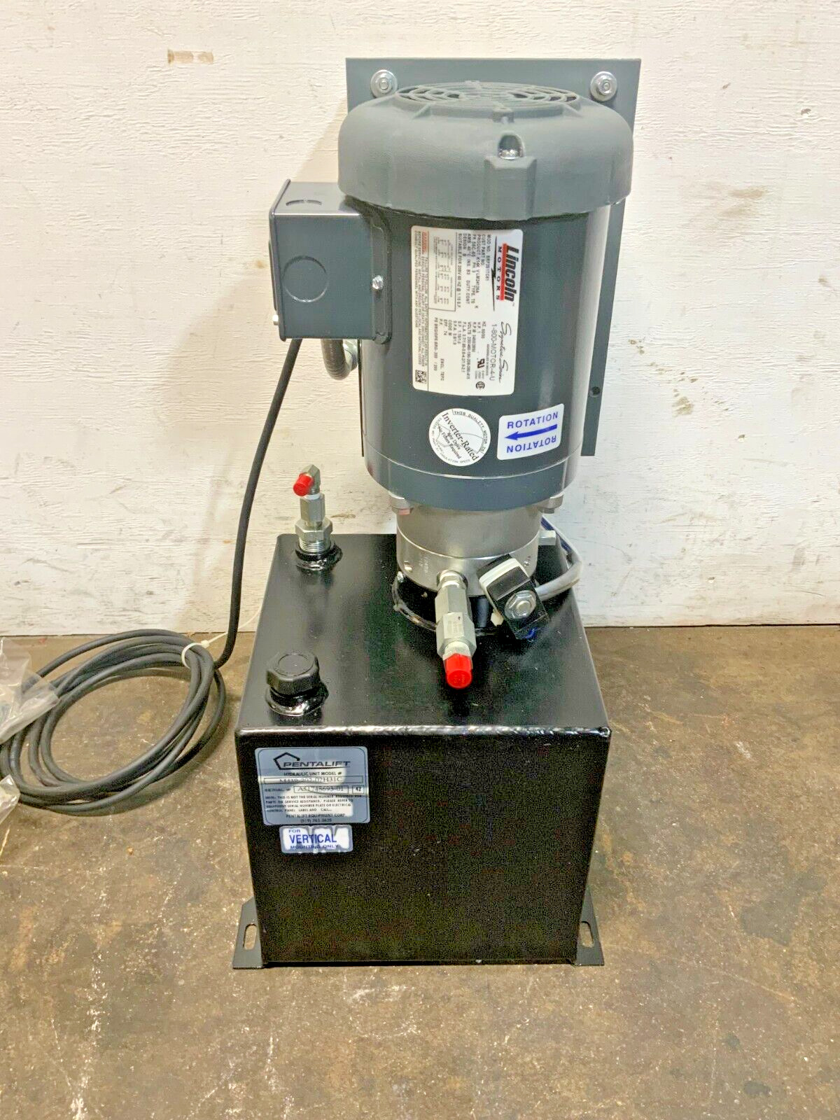 NEW PentaLift 14.4RTDSL48482 M419-202-02H31C Hydraulic Power Unit System 203A_3 NEW PentaLift 14.4RTDSL48482 M419-202-02H31C Hydraulic Power Unit System 203A