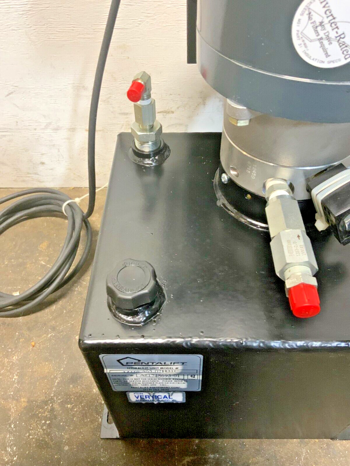 NEW PentaLift 14.4RTDSL48482 M419-202-02H31C Hydraulic Power Unit System 203A_6 NEW PentaLift 14.4RTDSL48482 M419-202-02H31C Hydraulic Power Unit System 203A