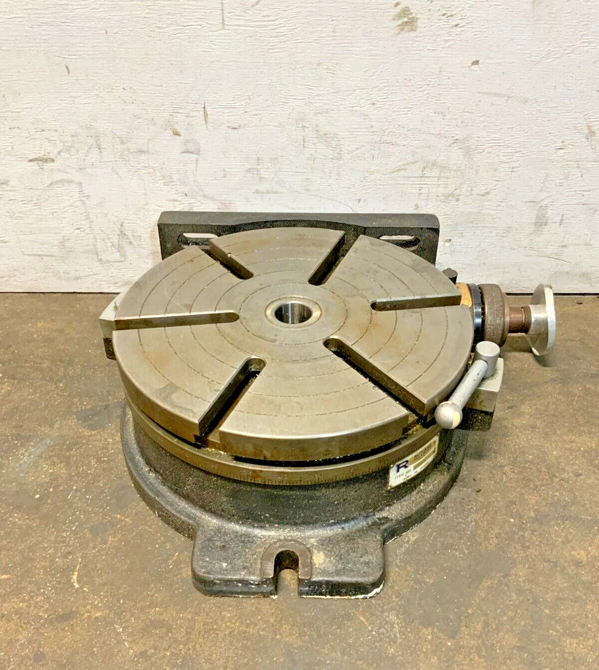 Rutland Precision 12" Horizontal Vertical 5-Slot Mill Rotary Table Milling Vise_2 Rutland Precision 12" Horizontal Vertical 5-Slot Mill Rotary Table Milling Vise