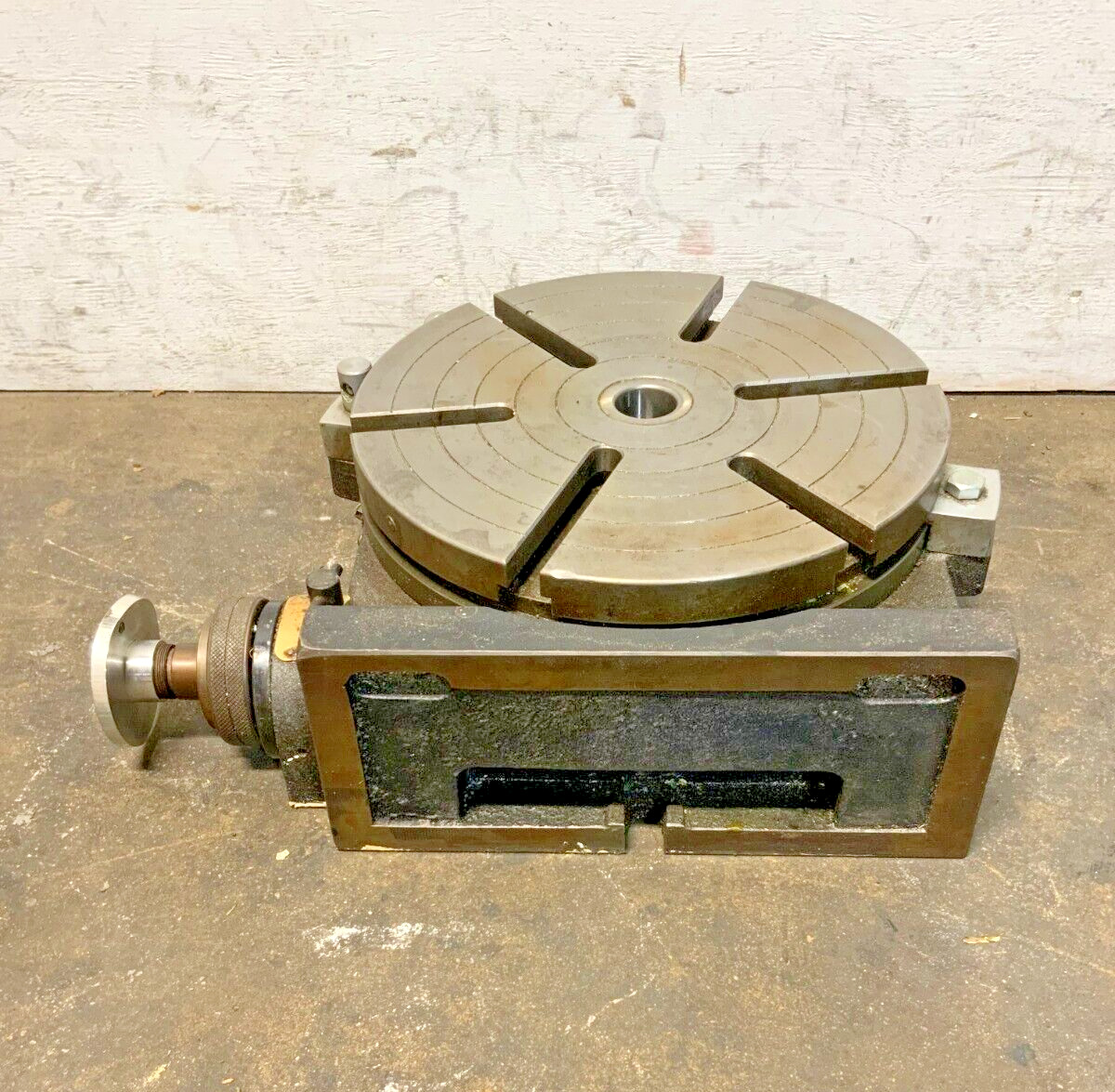 Rutland Precision 12" Horizontal Vertical 5-Slot Mill Rotary Table Milling Vise_5 Rutland Precision 12" Horizontal Vertical 5-Slot Mill Rotary Table Milling Vise