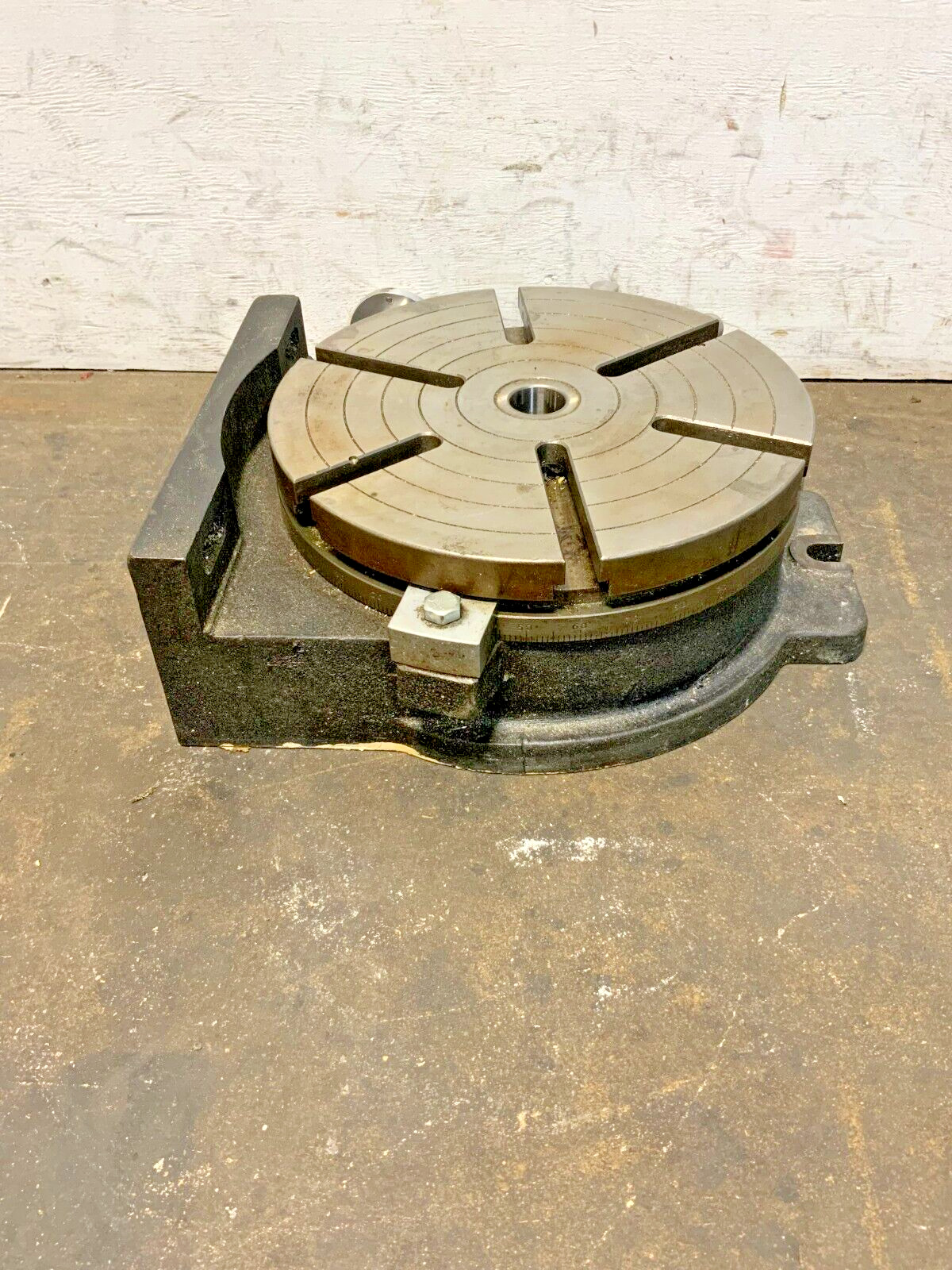 Rutland Precision 12" Horizontal Vertical 5-Slot Mill Rotary Table Milling Vise_6 Rutland Precision 12" Horizontal Vertical 5-Slot Mill Rotary Table Milling Vise