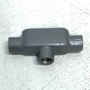 NEW Lot of 10 Hubbell Killark TB37SA 1" Form 7 Type TB Aluminum Conduit Body