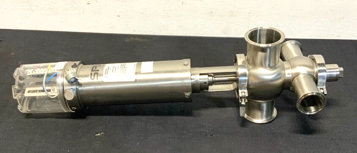 SPX Waukesha Cherry Burrell W72RS W72RS02421 3" X 2" Sanitary Valve W/O EXT FL_0 SPX Waukesha Cherry Burrell W72RS W72RS02421 3" X 2" Sanitary Valve W/O EXT FL