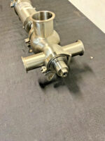 SPX Waukesha Cherry Burrell W72RS W72RS02421 3" X 2" Sanitary Valve W/O EXT FL