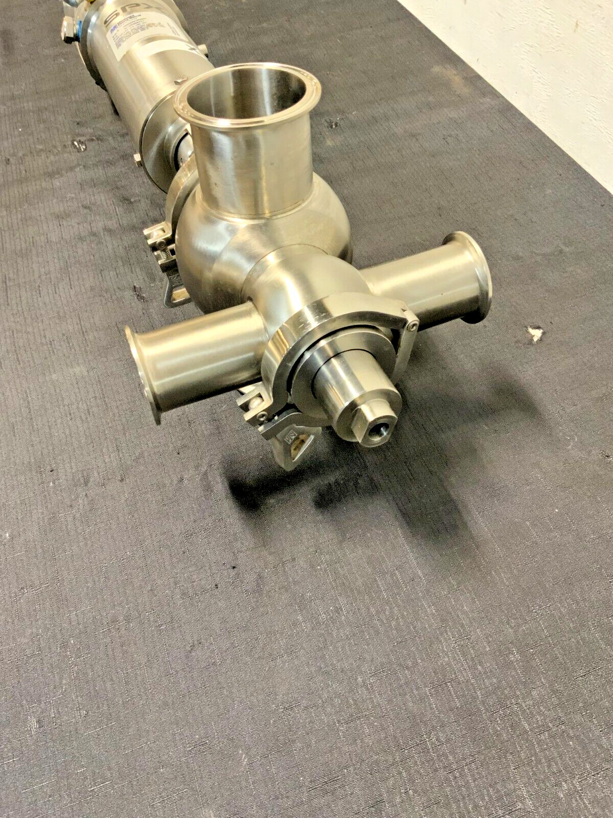 SPX Waukesha Cherry Burrell W72RS W72RS02421 3" X 2" Sanitary Valve W/O EXT FL_7 SPX Waukesha Cherry Burrell W72RS W72RS02421 3" X 2" Sanitary Valve W/O EXT FL