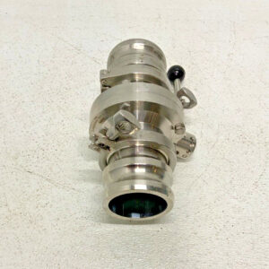 Dixon Steel&O'Brien B5107 3" 316L Stainless Steel Sanitary Butterfly Valve 22D