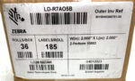 NEW Lot of 30 Zebra LD-R7AO5B Z-Perform 1000D 2" X 2" Paper Labels 185 Per Roll