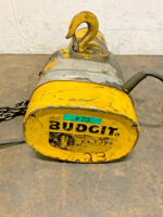 Budgit 309826-85A Chain Hoist 2000Lb 1 Ton 10' 8FPM 3PH Push Button Control 214A