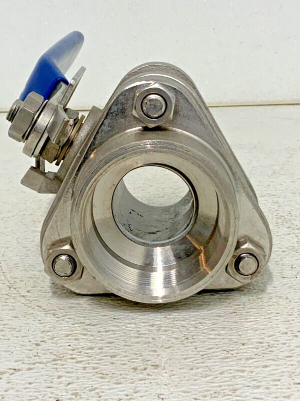 SVF F.C.I Ball Valve w/ 2" fitting stainless CF8M Body Class 316 Ball 264D