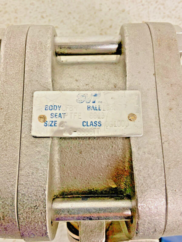 SVF F.C.I Ball Valve w/ 2" fitting stainless CF8M Body Class 316 Ball 264D