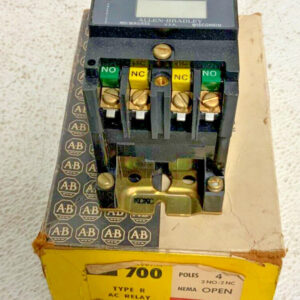 NEW Allen Bradley Bulletin 700-R220A1 Type R AC Relay Series B 120V 60HZ 262F