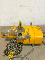 Budgit 113454-5 Chain Hoist 2000Lb 1 Ton 5' 8FPM 3PH 1/2HP Push Button Control