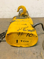 Budgit 113454-5 Chain Hoist 2000Lb 1 Ton 5' 8FPM 3PH 1/2HP Push Button Control