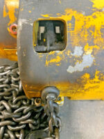 Budgit 113454-5 Chain Hoist 2000Lb 1 Ton 5' 8FPM 3PH 1/2HP Push Button Control