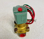 ASCO 8210G002MO Red Hat II Brass Solenoid 2-Way Valve 1/2" Pipe 6.1/8.1W 265B