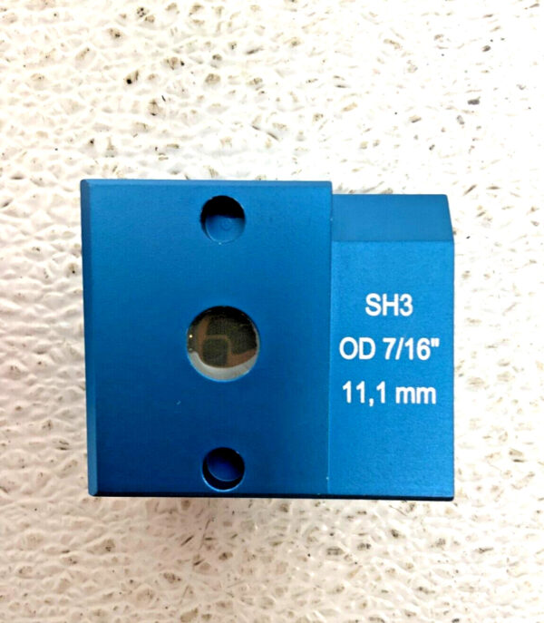 NEW Lot of 2 Sartorius Stedim 16378 SH3 Biowelder Tube Holder Set 7/16" pf OD