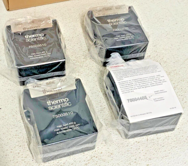 4 Thermo Scientific 75003510 Abi Ivd Swinging Buckets Tx750 Array Card Inserts