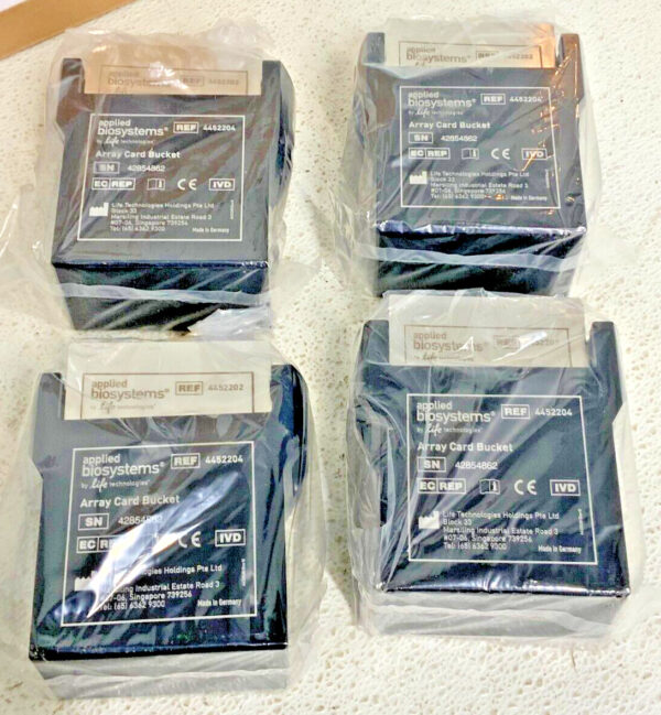 4 Thermo Scientific 75003510 Abi Ivd Swinging Buckets Tx750 Array Card Inserts