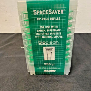 NEW Lot of 4 Stacks Rainin GPS-250 250 uL Pipette Tips Stacked Refills 22C