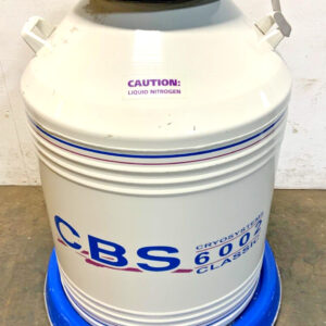 CBS 6002 Classic Cryosystems 175 L Cryo Liquid Nitrogen Tank Rolling Base I9A