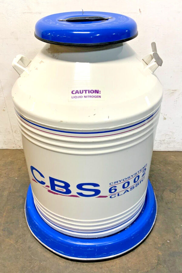 CBS 6002 Classic Cryosystems 175 L Cryo Liquid Nitrogen Tank Rolling ...
