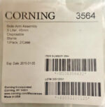 NEW Corning Disposable Lab Spinner Flask w/ 3564 Side Arm Transfer Tube 13C