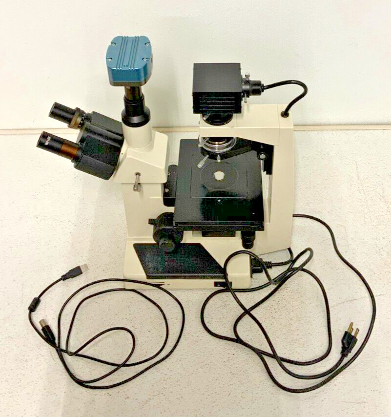 Vista Vision VWR Lab Trinocular inverted Fluorescence Microscope 5 Objectives_0 Vista Vision VWR Lab Trinocular inverted Fluorescence Microscope 5 Objectives