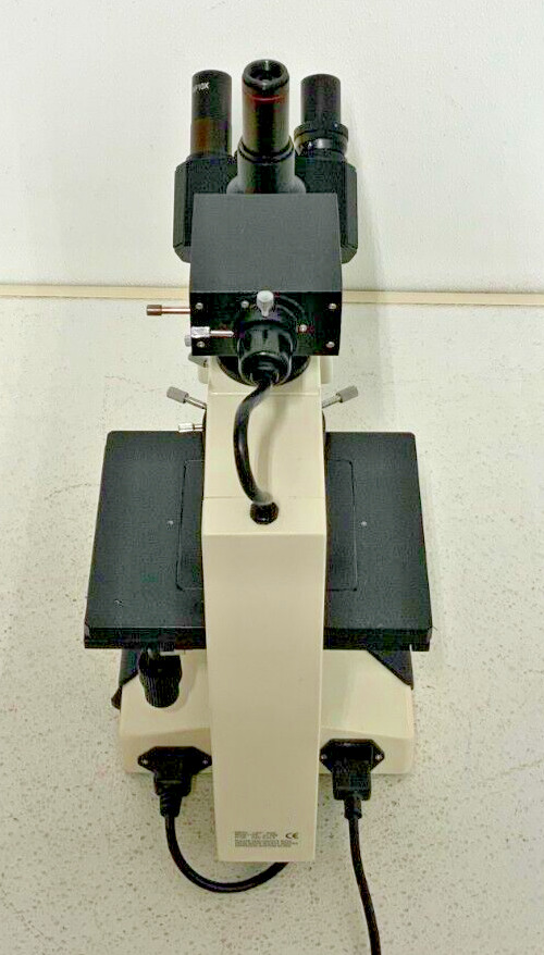 Vista Vision VWR Lab Trinocular inverted Fluorescence Microscope 5 Objectives_2 Vista Vision VWR Lab Trinocular inverted Fluorescence Microscope 5 Objectives