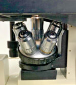 Vista Vision VWR Lab Trinocular inverted Fluorescence Microscope 5 Objectives