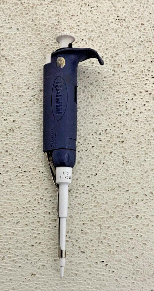 Lot of 3 Rainin Pipet-Lite L20 LTS Lab Pipettor 2-20 uL Adjustable Pipet 266F_1 Lot of 3 Rainin Pipet-Lite L20 LTS Lab Pipettor 2-20 uL Adjustable Pipet 266F