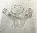 Wheaton 500mL Micro-Carrier Celstir Mixing Glass Lab Double Sidearm Flask 43D