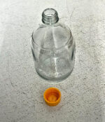 Lot of 3 Hybex 2000mL Borosilicate Glass Lab Storage Media Bottle Flask 56C