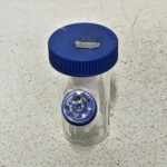 Lot of 2 Bellco 100mL Mixing Glass Lab Spinner Flasks Double Sidearm U-Carrier