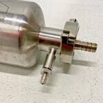 Millipore H1UE7S1G1HPC Series 3000 2.5L Single Round Sanitary Filter Housing 14C