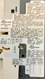 Allen-Bradley 140M-F8E-C32 Motor Protection Circuit Breaker Ser. C 242G