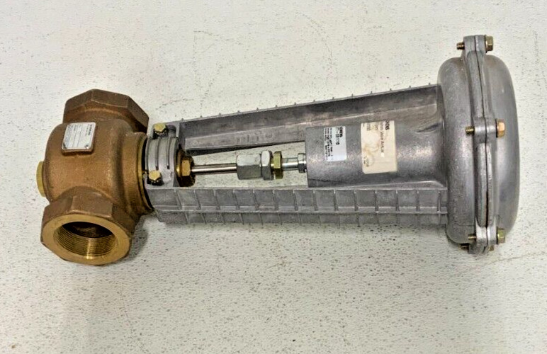 Siemens 59903170 59901050 8" Brass Pneumatic Valve Actuator 5 PSI SPM 2" 58C_3 Siemens 59903170 59901050 8" Brass Pneumatic Valve Actuator 5 PSI SPM 2" 58C