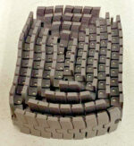 Rexnord FTLPC1050 K4.5" 10 ft LPC Table Top Industrial Chain 4.5" X 10' Feet 14A