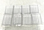 NEW Lot of 8 Fisherbrand Flat Bottom Sealed Tissue Culture Plates 24 Wells 258E