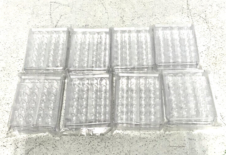 NEW Lot of 8 Fisherbrand Flat Bottom Sealed Tissue Culture Plates 24 Wells 258E_0 NEW Lot of 8 Fisherbrand Flat Bottom Sealed Tissue Culture Plates 24 Wells 258E