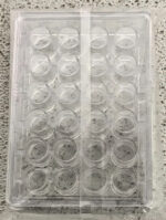 NEW Lot of 8 Fisherbrand Flat Bottom Sealed Tissue Culture Plates 24 Wells 258E