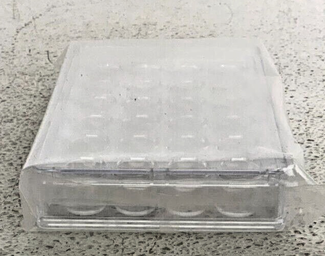 NEW Lot of 8 Fisherbrand Flat Bottom Sealed Tissue Culture Plates 24 Wells 258E_3 NEW Lot of 8 Fisherbrand Flat Bottom Sealed Tissue Culture Plates 24 Wells 258E