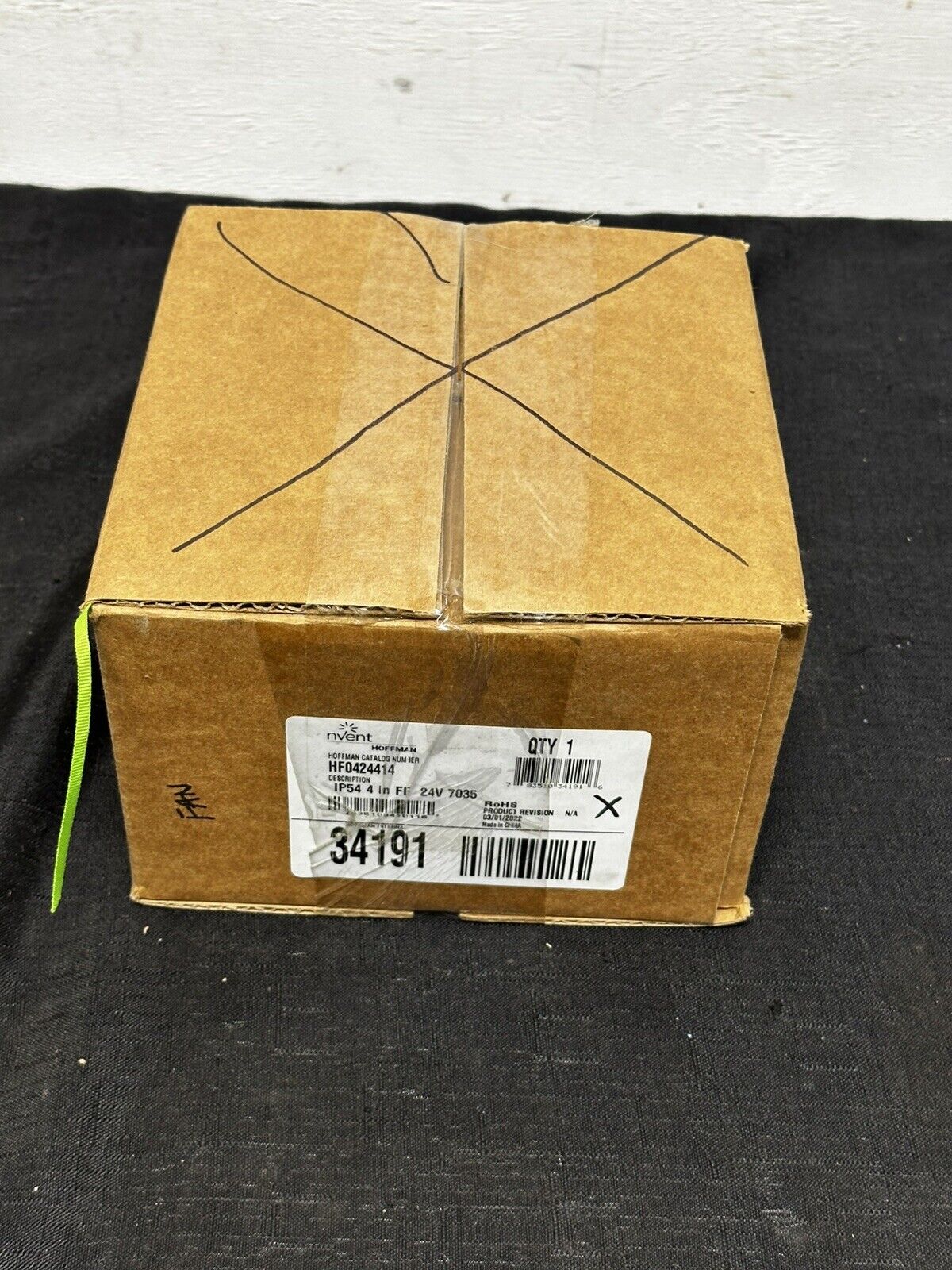 Hoffman Cooling Filter Fan 21.2CFM 24VDC Plastic Gray 4.42"x4.44" HF0424414 243A_1 Hoffman Cooling Filter Fan 21.2CFM 24VDC Plastic Gray 4.42"x4.44" HF0424414 243A