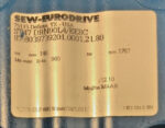 Sew EuroDrive ST47 DRN90L4/EK8C 1800 RPM Inverter Duty Gear Motor 60Hz 3PH 54A