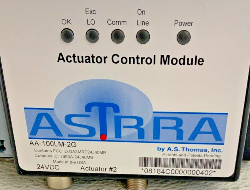 Astrra AA-100LM-2G AA-100LS-2G Linear Pair Actuator Control Module 24 VDC 72E_3 Astrra AA-100LM-2G AA-100LS-2G Linear Pair Actuator Control Module 24 VDC 72E