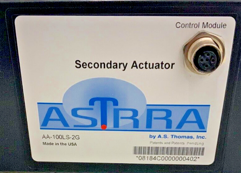 Astrra AA-100LM-2G AA-100LS-2G Linear Pair Actuator Control Module 24 VDC 72E_10 Astrra AA-100LM-2G AA-100LS-2G Linear Pair Actuator Control Module 24 VDC 72E
