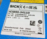SICK ICD890-44342020 ICD890-34110 Industrial Barcode Scanner & Illumination Set