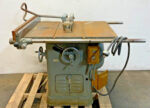 Delta Rockwell Unisaw Tilting Arbor Table Saw Eggshell Woodworking 240V E12B