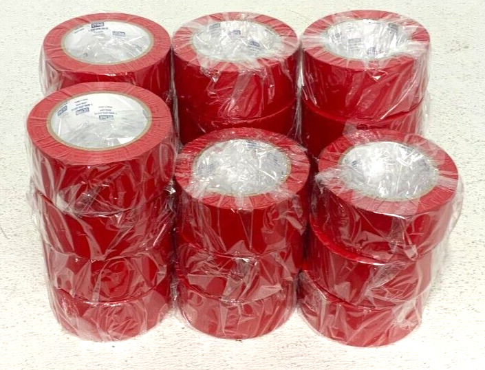 NEW Lot of 22 Rolls ULine S-385 Industrial Vinyl Safety Tape 6 MIL 2" x 36 yds_0 NEW Lot of 22 Rolls ULine S-385 Industrial Vinyl Safety Tape 6 MIL 2" x 36 yds